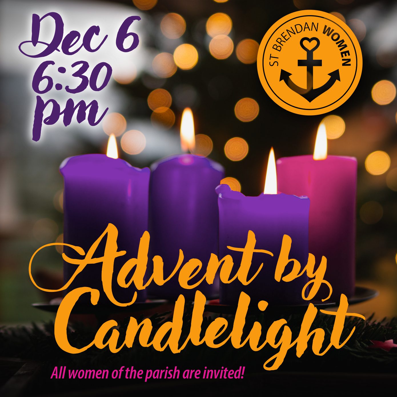 advent by candlelight